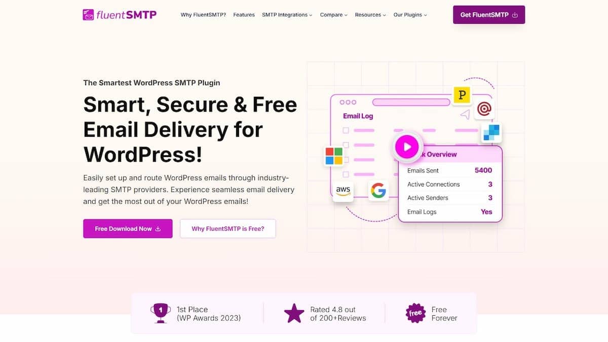 fluentsmtpscreenshot