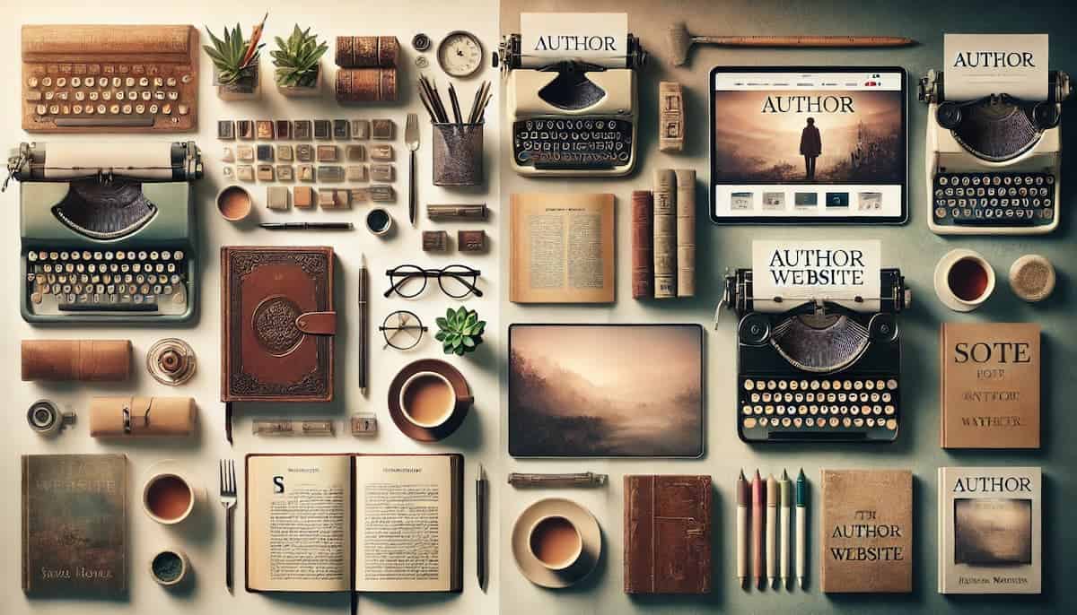 brand your author website