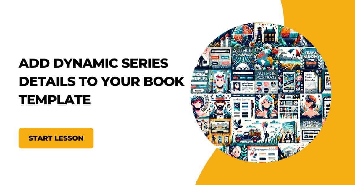 add dynamic series details to your book template