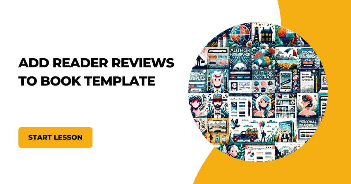 add reader reviews to book template