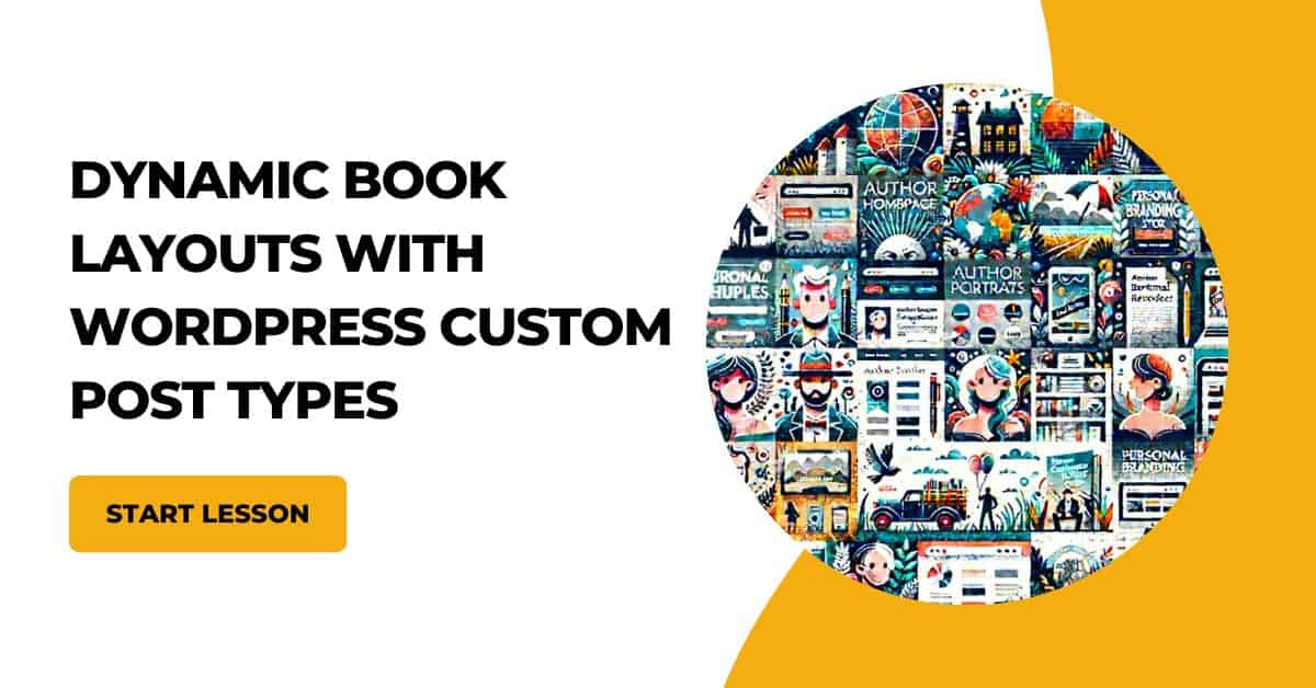 dynamic book layouts with wordpress custom post types